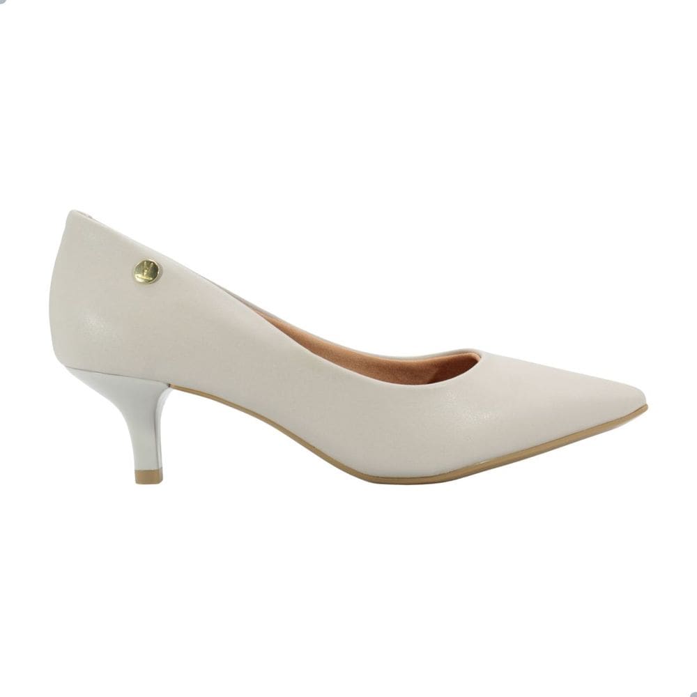 Sapato Feminino Vizzano Pelica Cinza