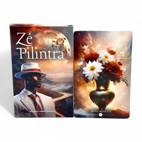 Baralho os Caminhos de Zé Pilintra com 36 cartas e Manual