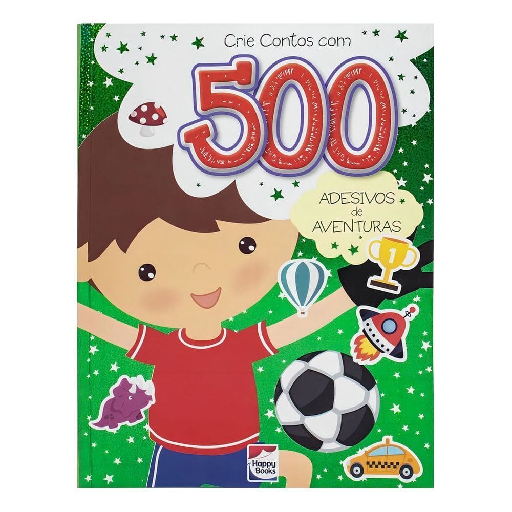 Crie Contos Com 500 Adesivos - Aventuras