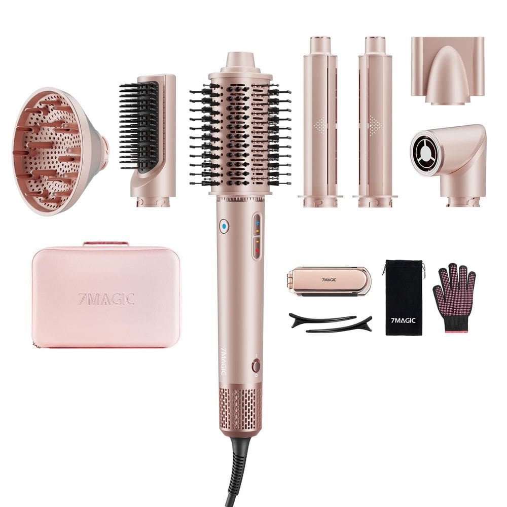 Escova para modelador de cabelo e secador de cabelo 7MAGIC 7 em 1 110.000 RPM