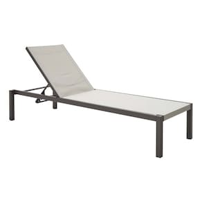 Espreguicadeira Aluminio 4 Posicoes Ate 160kg - Marrom