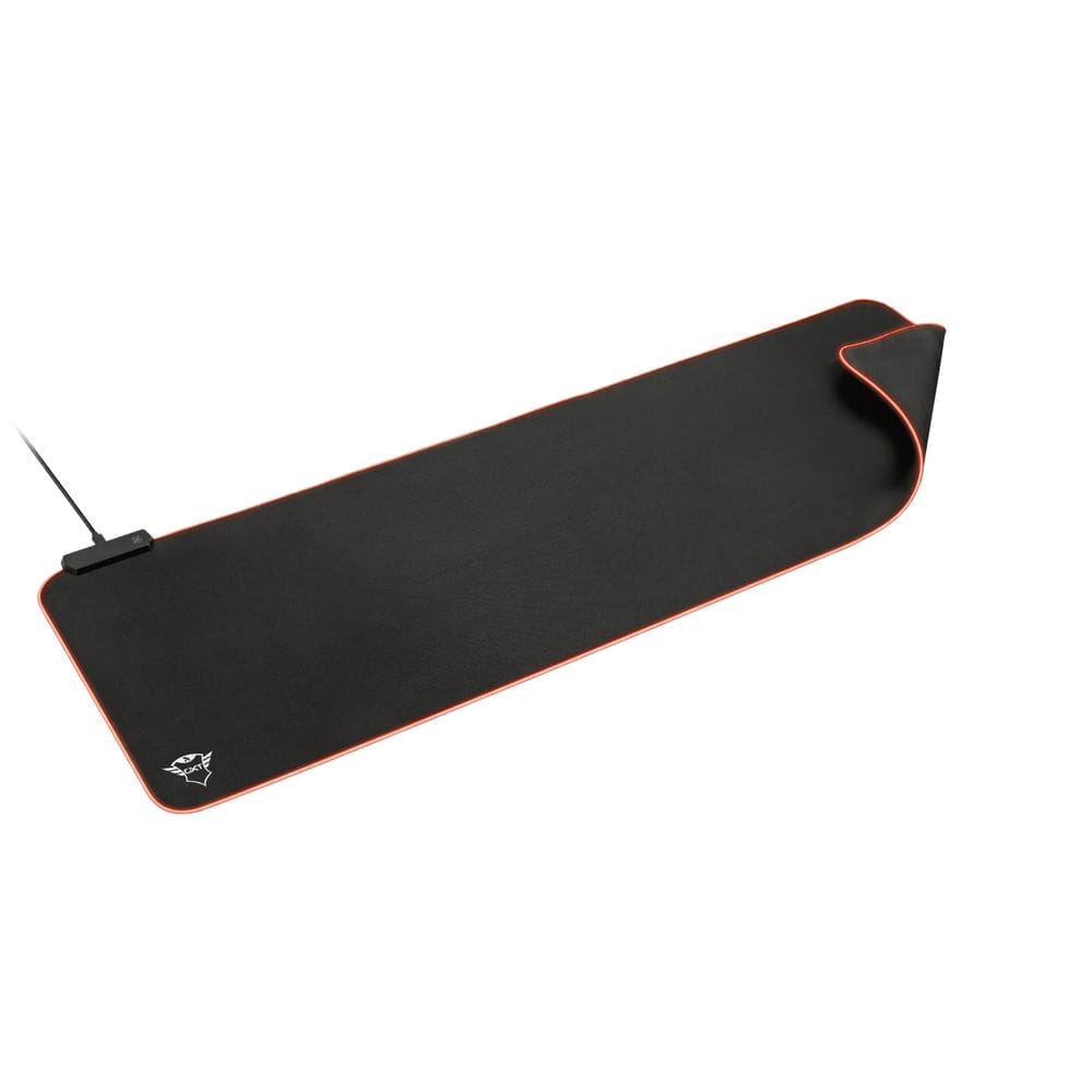 Mousepad Gamer Trust GXT 764 Glide-Flex XXL, RGB, Extra Grande, 93x30cm, Preto