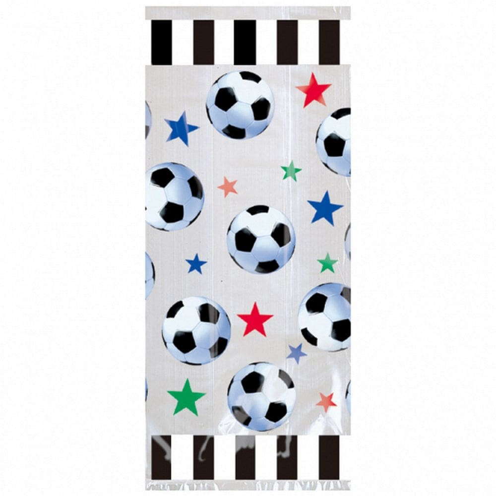Sacolas de presentes de festa Amscan Soccer Party Favors, 20 unidades