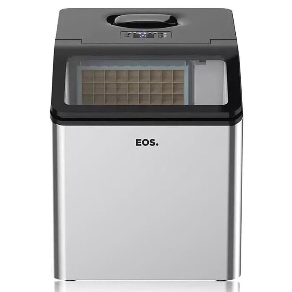 Máquina de Gelo EMG35 EOS Ice Compact 35 kg em Aço Inox 220v
