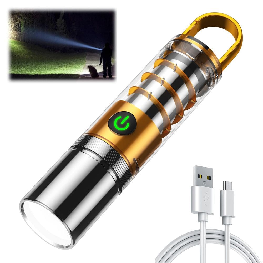 Lanterna LED recarregável Aijolenly High Power 100000LM