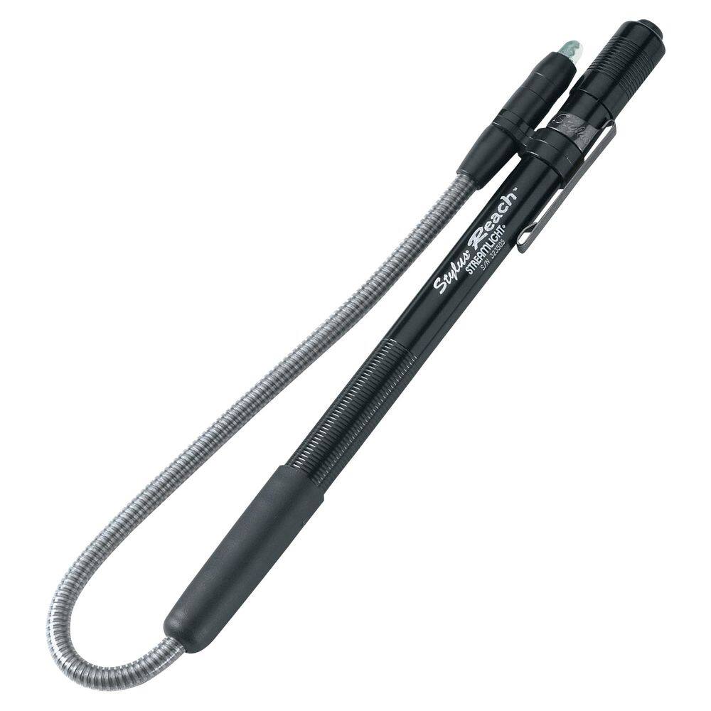 Caneta Streamlight Stylus com alcance de 11 lúmens com cabo de 18 cm