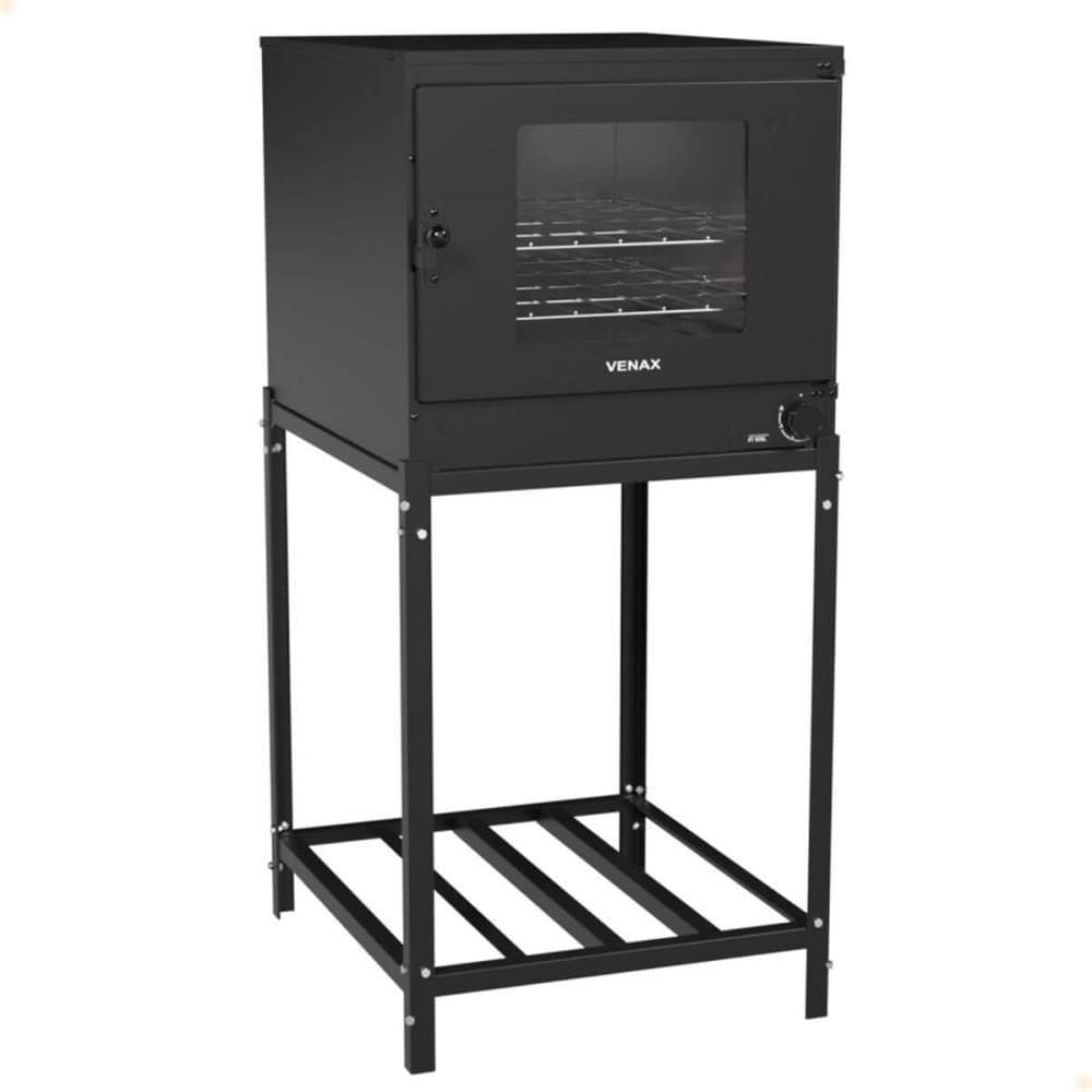 Forno Industrial Venax Fi 109L Manual Com Base A Gás GLP Baixa Pressão Preto 9728