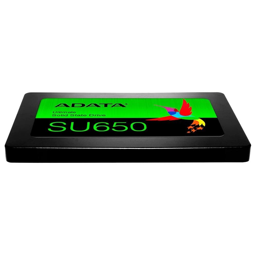 SSD Adata SU650, 240GB, Sata III, Leitura 520MB/s e Gravação 450MB/s