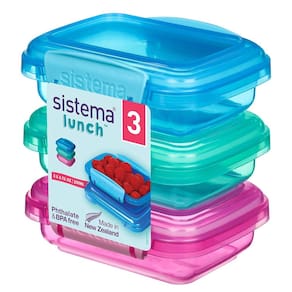 Recipientes de armazenamento de alimentos Sistema Lunch Collection 200mL 3 unidades