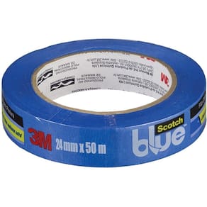 Fita Crepe Scotch Profissional Azul 24mmx50mts. - 3m