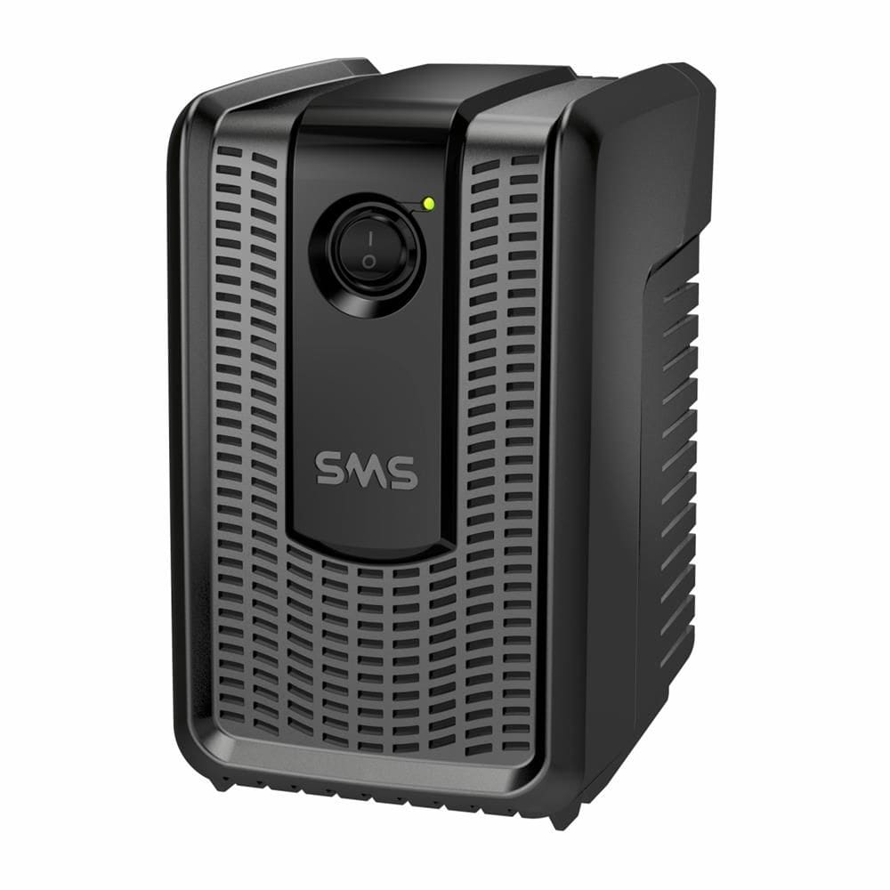 Estabilizador SMS 500VA Revolution Speedy, Entrada Bivolt, Saída 115, 6 Tomadas, Preto