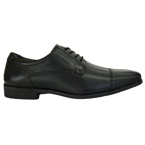 Sapato Ferracini London Masculino Preto de couro conforto