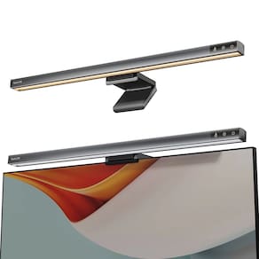 Barra de luz do monitor Funlicht ML2201 alimentada por USB, prata, cinza