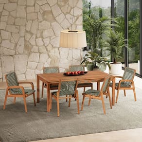 Cadeira em Madeira com Braço Linha Traço Stain Jatobá/Verde Oliva
