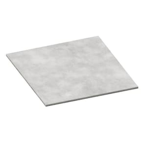Kit com 20 M² Piso Colado 2mm 91,44 X 91,44 Cm Nobile Studio Concreto