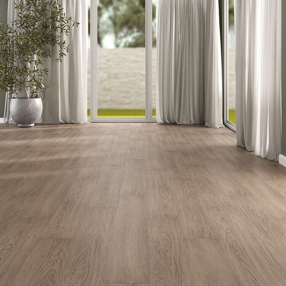 Kit com 30m² Piso Vinílico em Régua 17,78cm X 2mm X 1,21m Sofisticato Ruffino Acácia