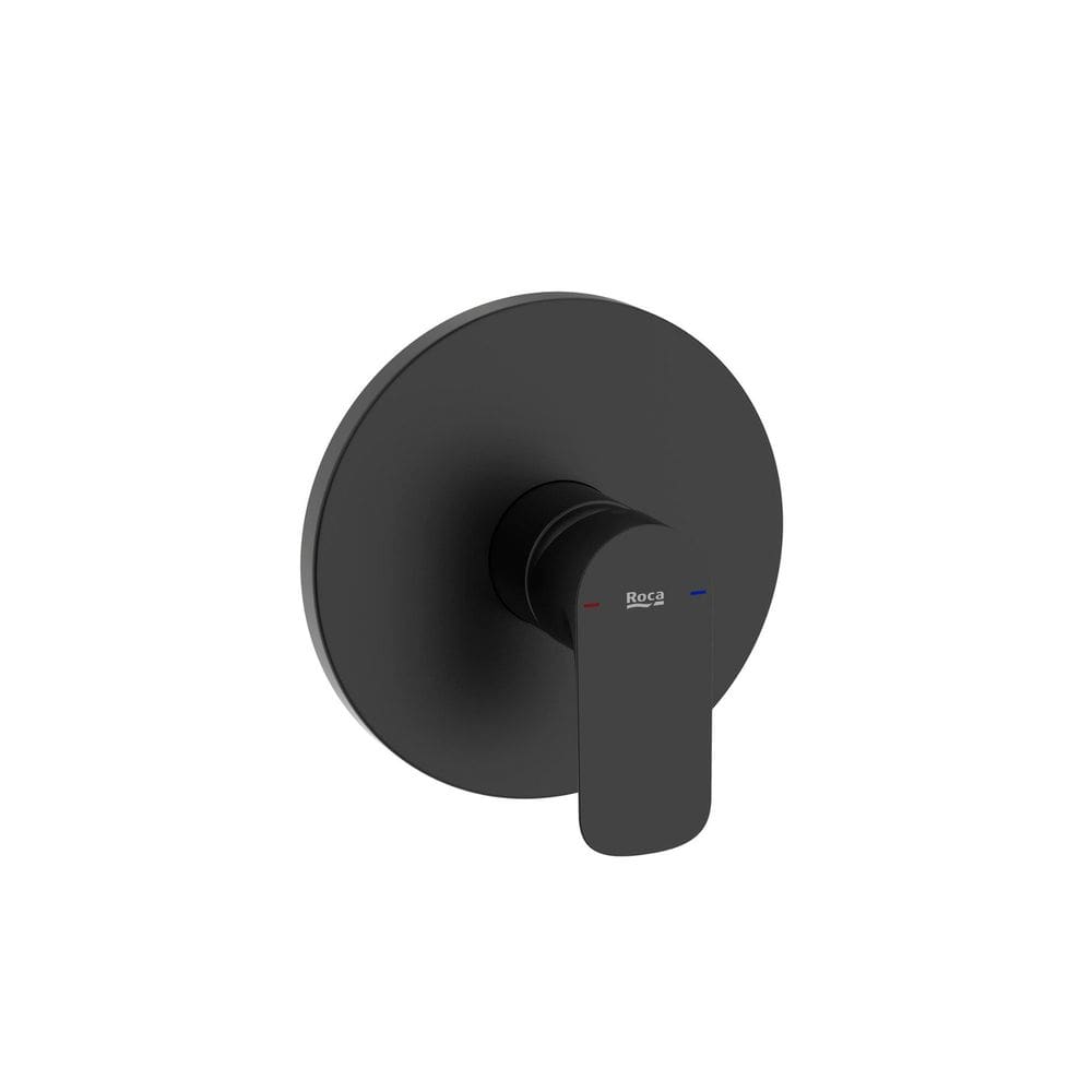 Acabamento para Monocomando de Banheira ou Ducha sem Desviador Cala Roca Matte Black