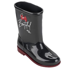 Bota Menina Grendene Kids Minnie Rain Fun Galocha