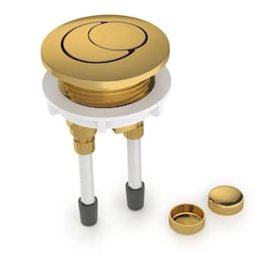 Botão de Acionamento Duplo com Capa para Fixação Roca Gold