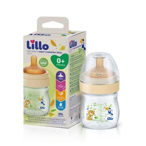 Mamadeira Lillo Super Evolution Látex Eco 0+ Meses 150ml
