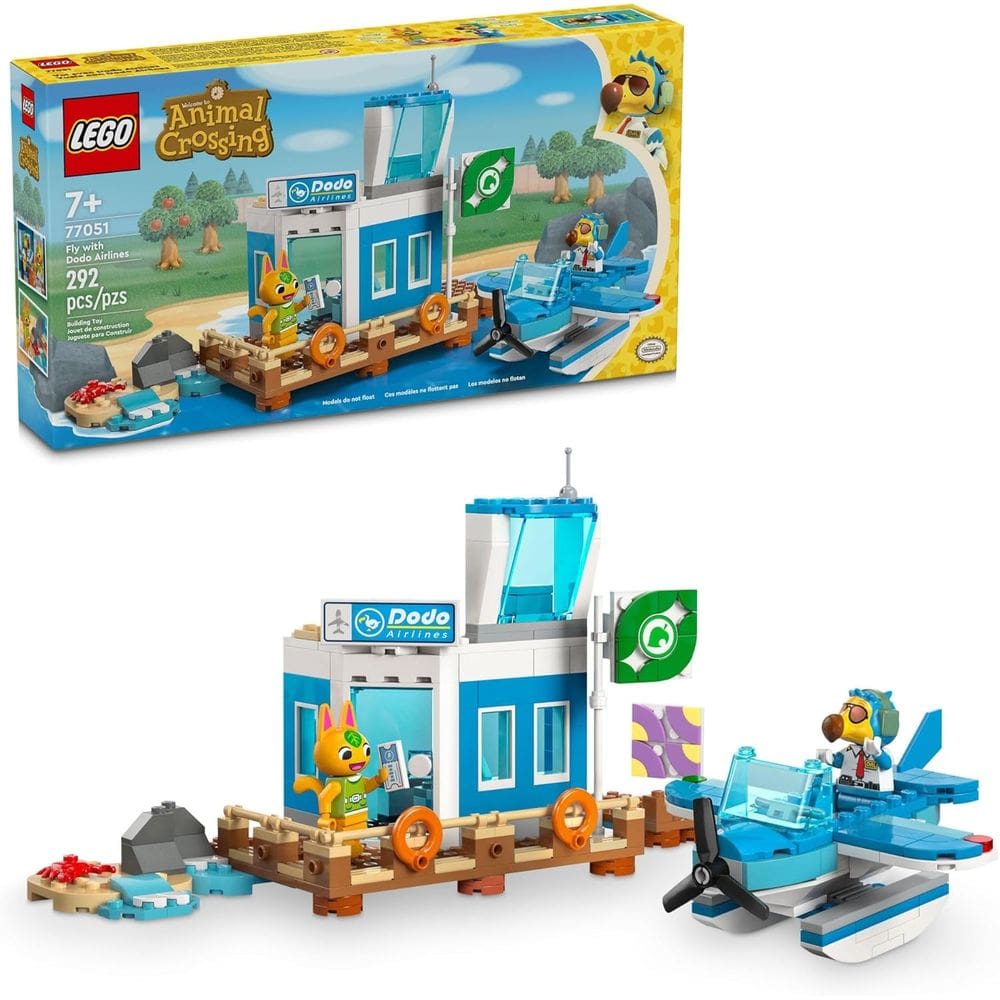 LEGO ANIMAL CROSSING - Viagem com a Dodo Airlines 77051