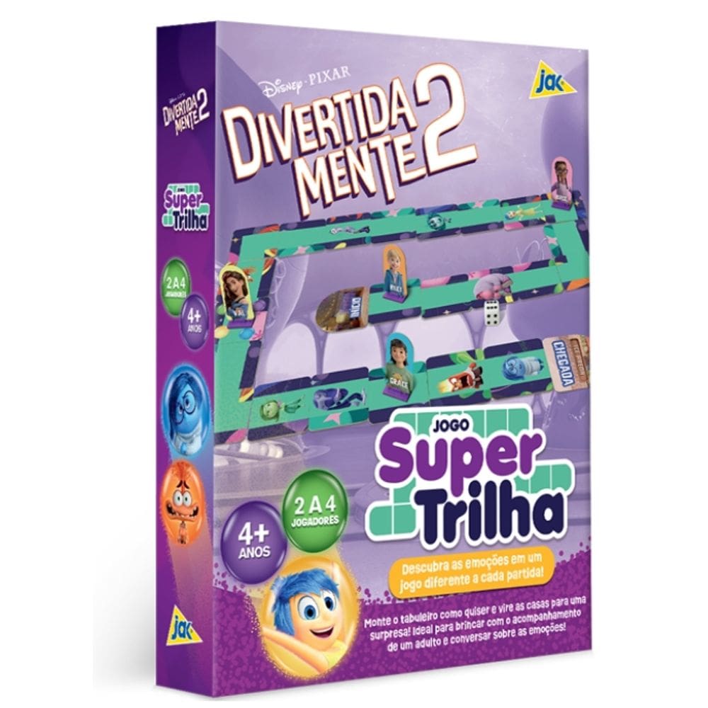Divertidamente 2 - Jogo Super Trilha