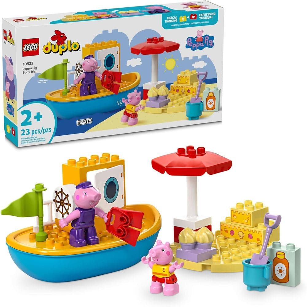 Lego Duplo - Viagem De Barco Da Peppa Pig 10432