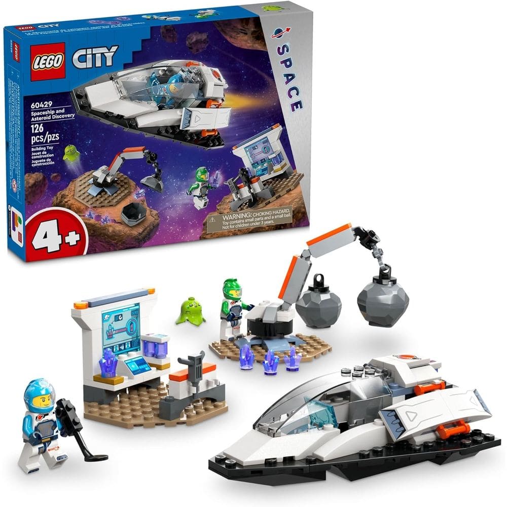 LEGO City - Nave Espacial e Descoberta de Asteroide 60429