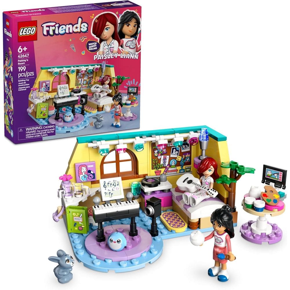 Lego Friends - O Quarto Da Paisley 42647