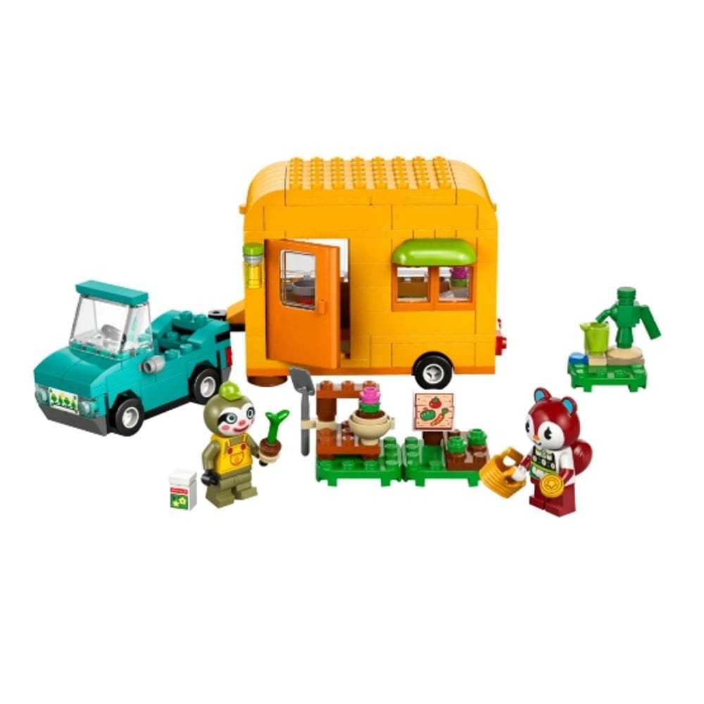 Lego Animal Crossing - Trailer E Loja De Jardinagem Do Leif 77054