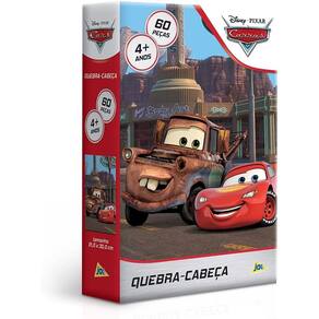 Quebra Cabeça - Carros 60 Pcs