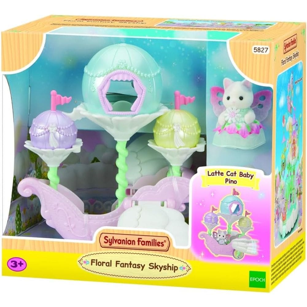 Sylvanian Families - Navio Flutuante Fantasia Das Flores