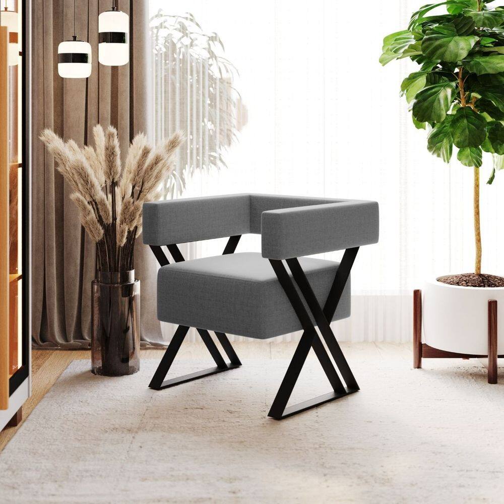 Poltrona Decorativa Linha Alta Dunas Estilo Industrial