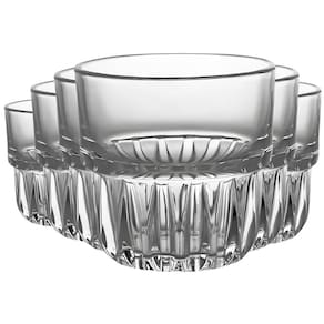 Jogo com 6 Copos Milano de Vidro Transparente para Drinks 250ml