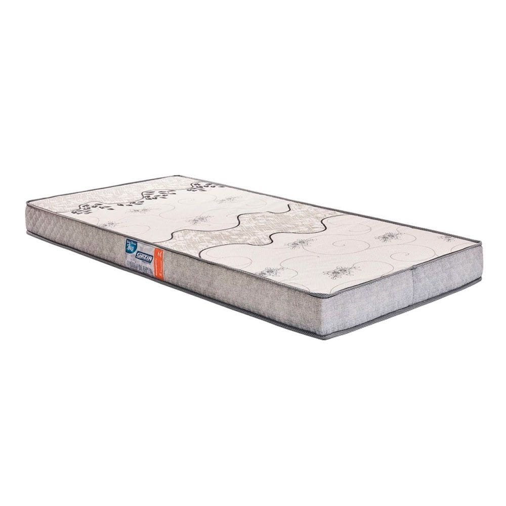 Colchão Gazin Dream Solteiro 78x188cm Espuma D-20 Natural Cinza