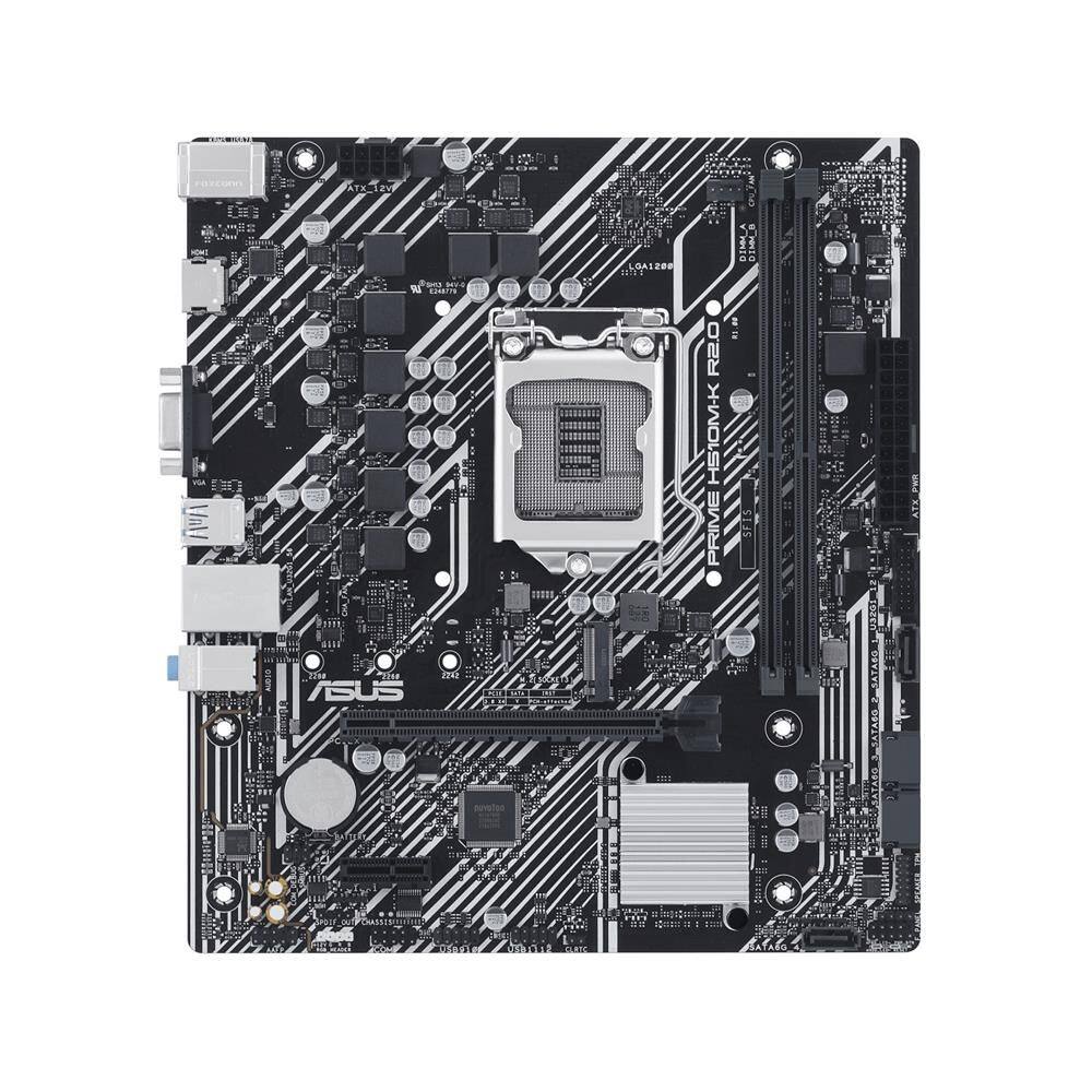 Placa Mãe Asus Prime H510M-K R2.0, Intel LGA 1200, mATX, DDR4