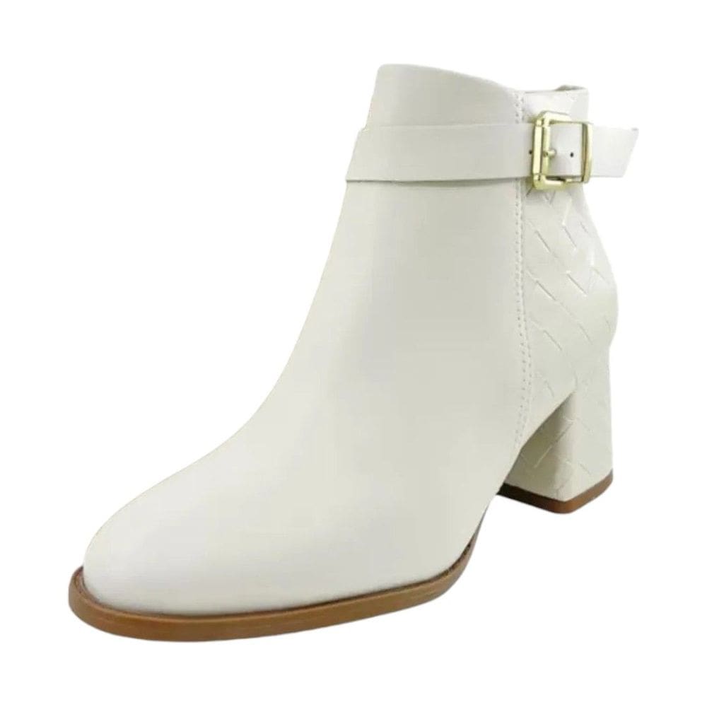 Bota Feminina Salto Medio Conforto Elegante Moderna Modare