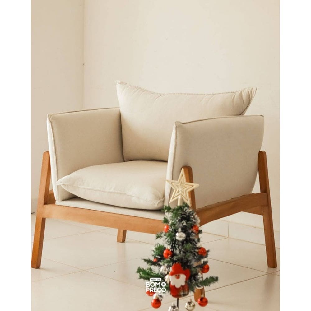 Poltrona Decorativa Moderna - Cleo - Bianchi Móveis