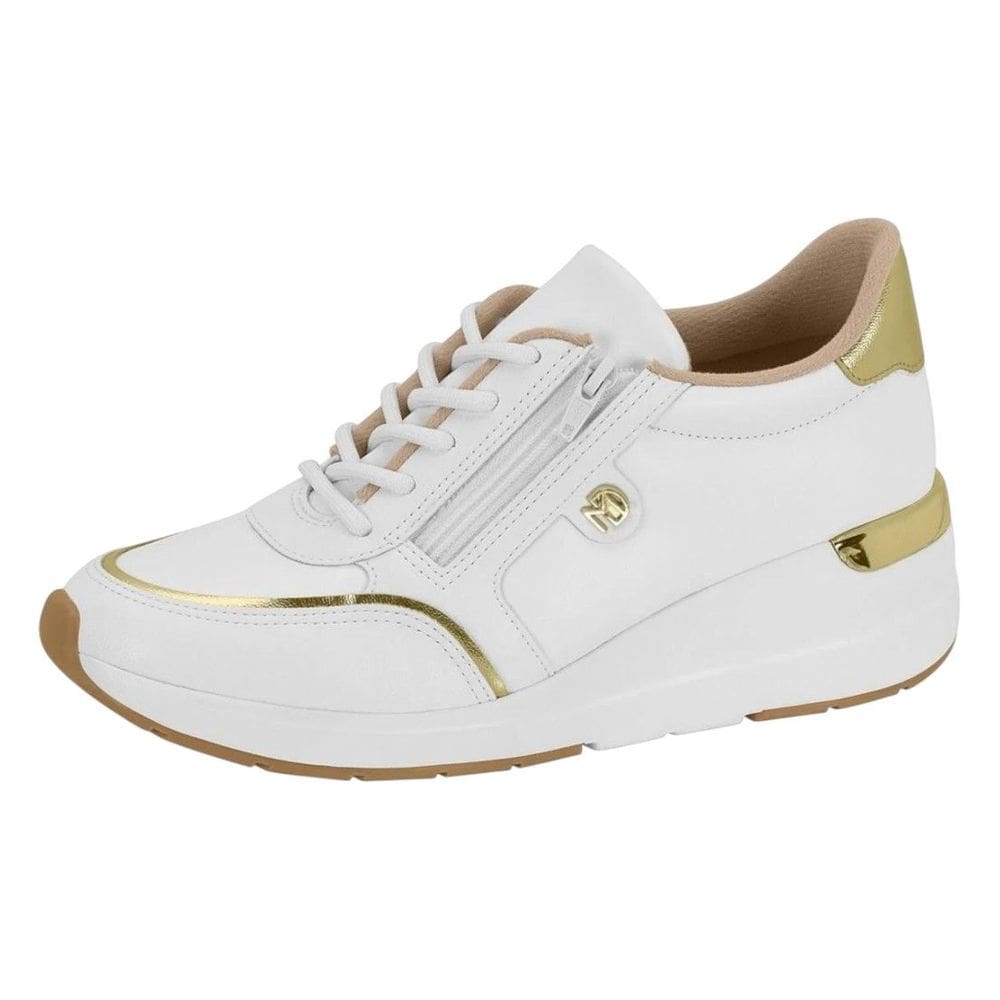 Tenis Feminino Ultra Conforto Fechamento Duplo Casual Modare