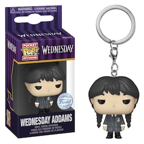 Chaveiro Funko Pop Familia Addams Wednesday