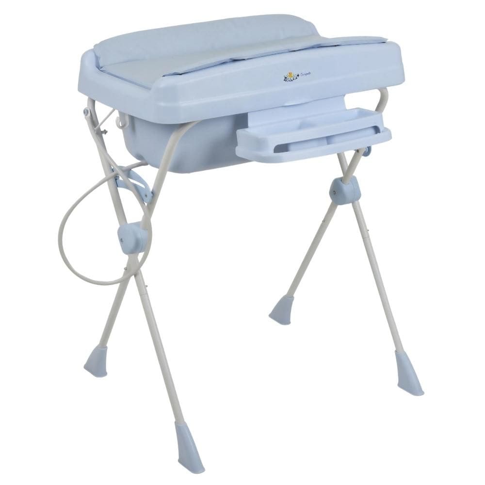 Banheira de Bebê Burigotto Millenia+ Baby Blue Trocador Azul