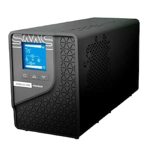 Nobreak SMS Premium, 700VA, Entrada Bivolt, Saída Bivolt, Senoidal Puro, Wi-Fi, 8 Tomadas, Preto