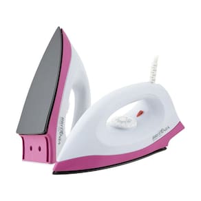 Ferro De Passar A Seco Britania 127V Antiaderente Branco/Rosa