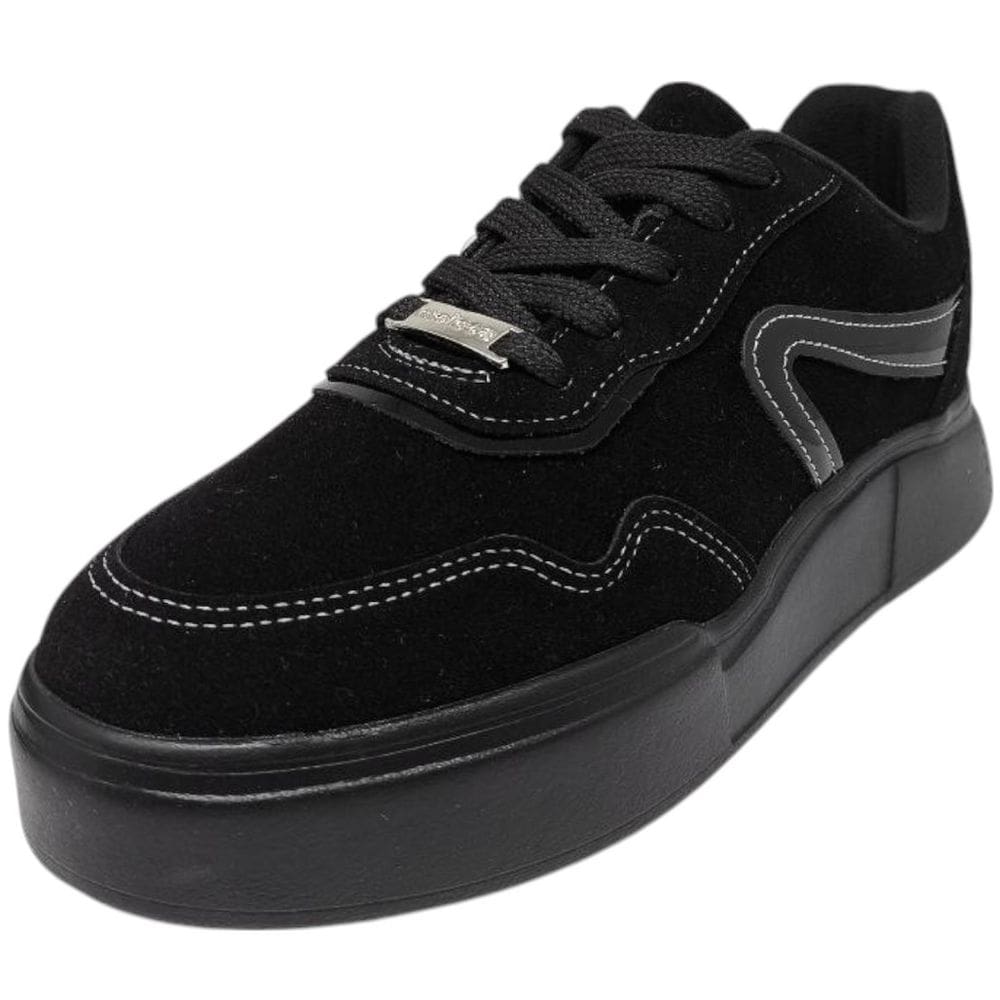 Tenis Feminino Conforto Casual Camurça Moda Moleca