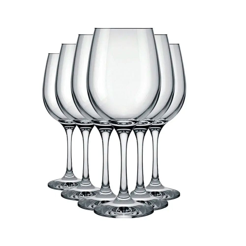 Taças para Água e Vinho Barone 490ml 6 Unidades - Nadir 7056