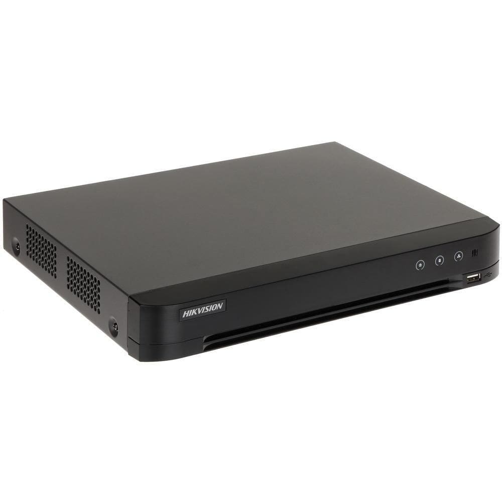 Gravador DVR Hikvision IDS-7204HQHI-M1, 4CH, 4MP, 1080p, Preto