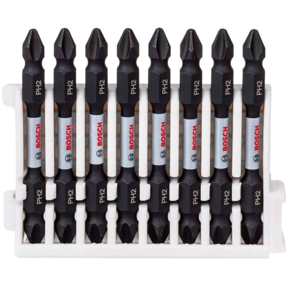 Jogo de Bits Impact Control 65mm Ph2 8 Unid BOSCH 2608522337