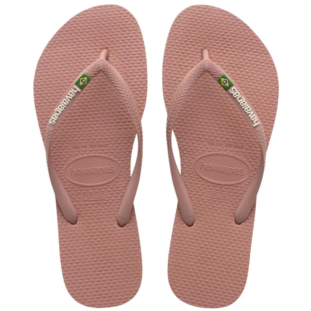 Chinelo Dedo Feminino Borracha Casual Havaianas Slim Brasil