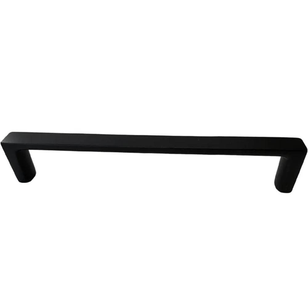 Puxador Oeiras Preto Fosco 13,5cm para Armários Gavetas Zamac Torralba