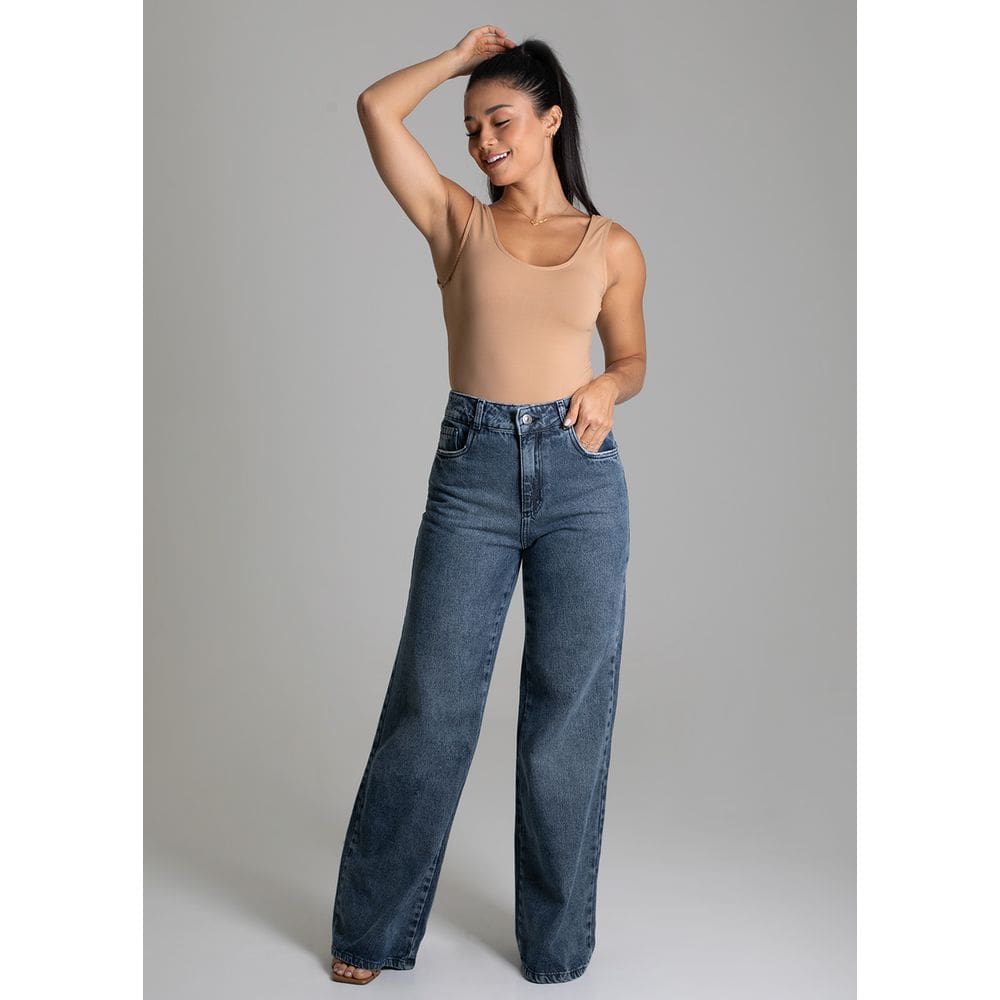 Calça Jeans Sawary Wide Leg - 279600